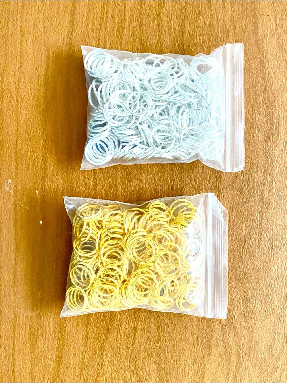 Jewelry Organizer Box Plastic with Silver and Gold Findings